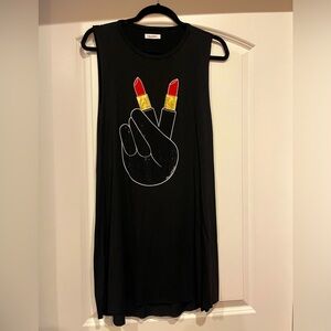 Lauren Moshi cotton tank dress. Size small